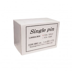 코리덴트 싱글 핀 (Single pin) [Co1. Silver]