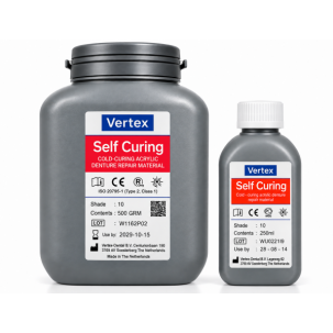 버텍스 셀프큐링 레진 (Vertex Self Curing Resin) [shade #10] [파우더 500g 신형]